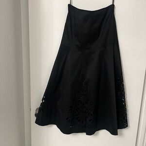 GG Collection Black Cocktail Skirt